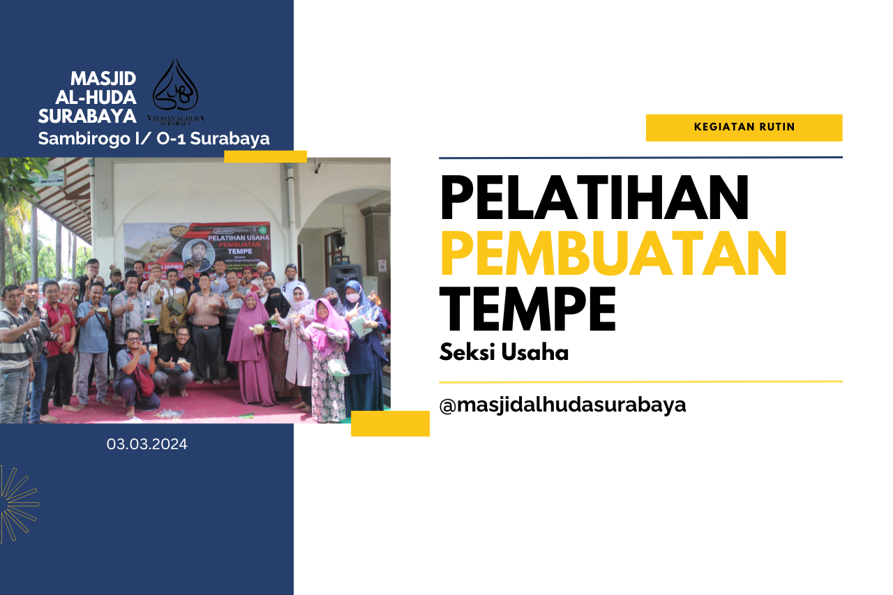 Pelatihan Usaha Pembutan Tempe Bersama BANG JARWO