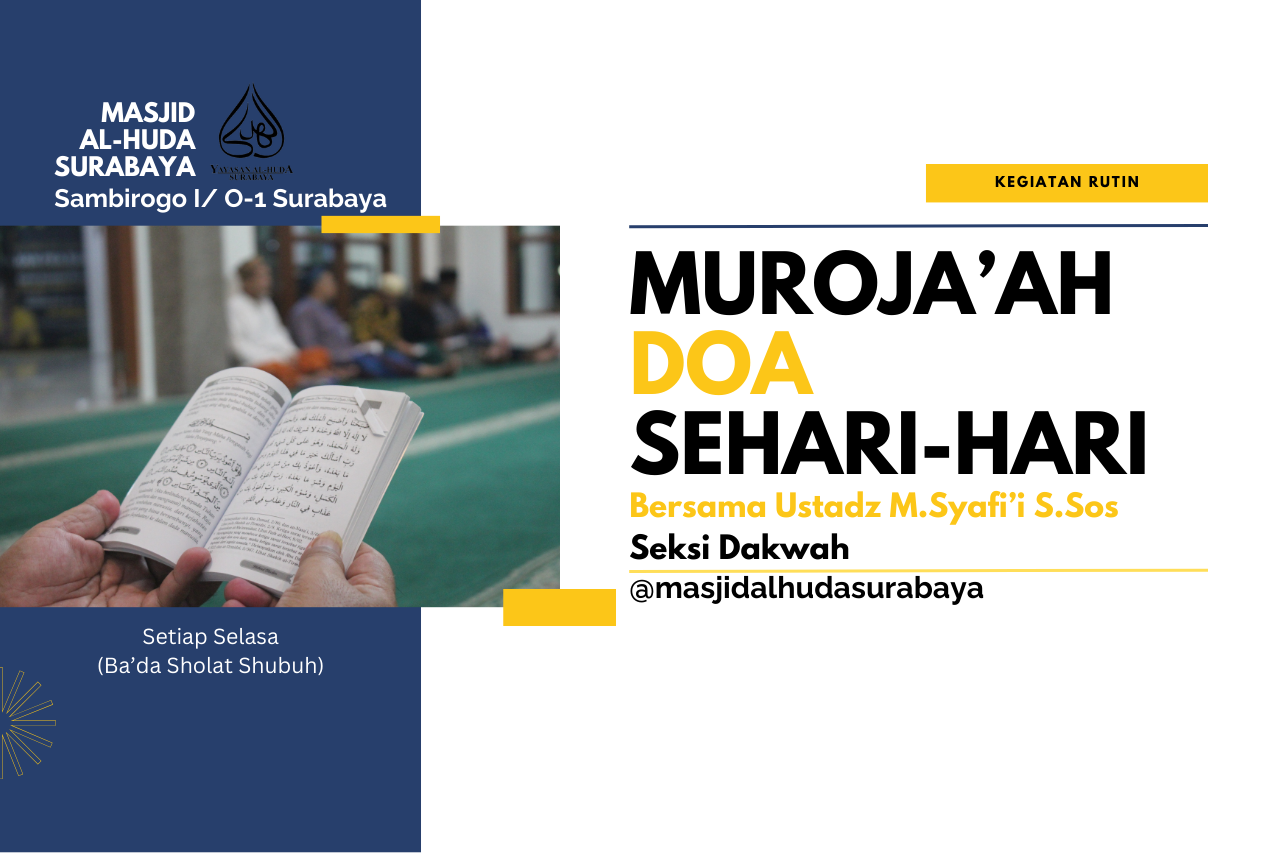 Hafalan & Muroja'ah Doa Sehari-hari Setiap Hari Selasa Ba'da Shubuh
